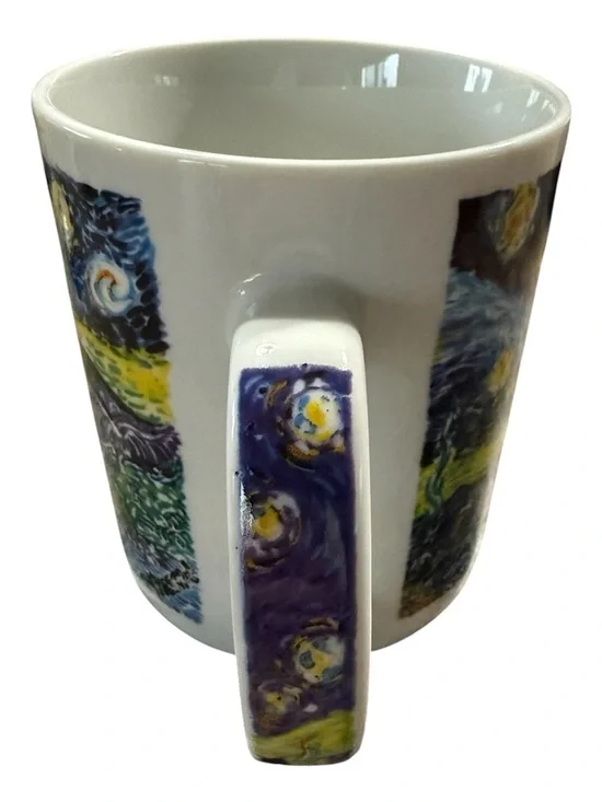 Chaleur Masters Collection Van Gogh Starry Night D. Burrows Coffee Mug 14oz - Picture 3 of 8